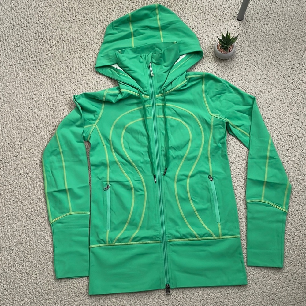 Lululemon stride jacket green 4